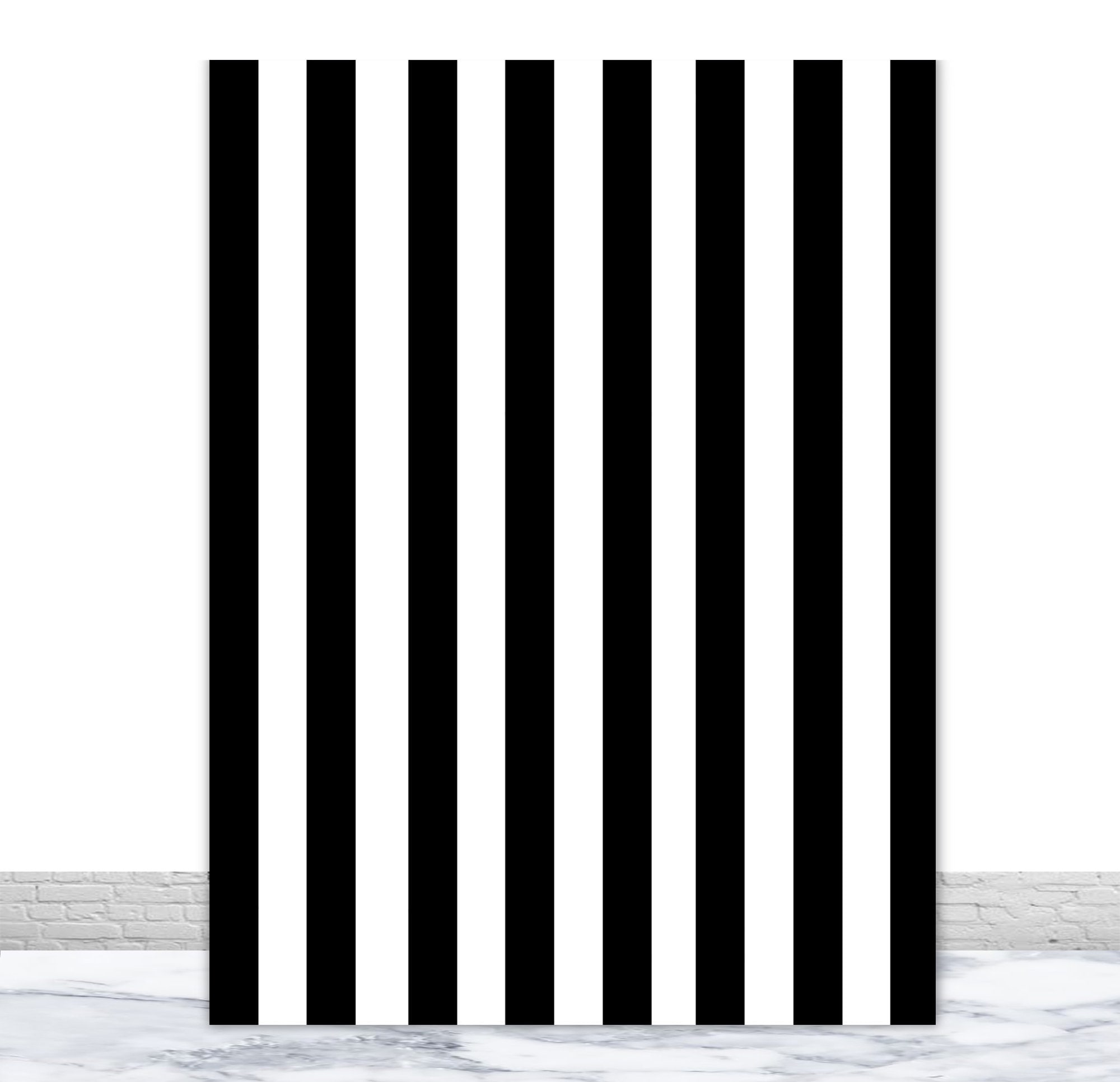 Black and White Striped Photography Backdrops Birthday Party Etsy