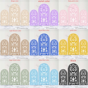 Cielito Lindo Arch Backdrop Mexican Talavera Backdrop Polyester Custom Baby Shower Double-Sided Arch Cover Bridal Shower Wedding Party Decor