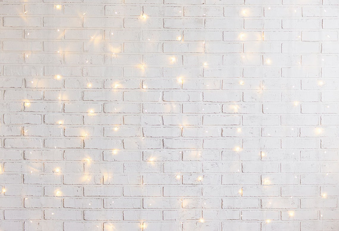 White Brick Wall Photography Backdrop Birthday Valentine's Etsy