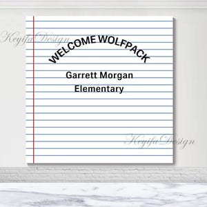 Fondo de cuaderno para eventos preescolares, bienvenida a la fiesta de regreso a clases, fondo de fotos, pancarta de fiesta con temática escolar personalizada, póster, fondo de fotografía