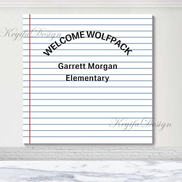 Fabric Banner for School - Etsy