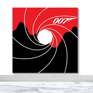 007 Birthday Theme Photo Backdrop 30th 40th 50th Man Birthday Photography Backdrop James Bond Secret Agent Decor Banner Photo Booth Backdrop