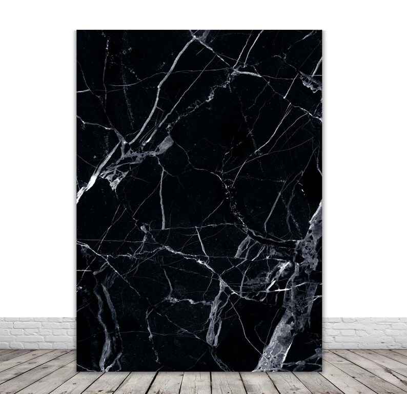 Black Marble Photography Backdrops Wedding Bridal Shower Etsy