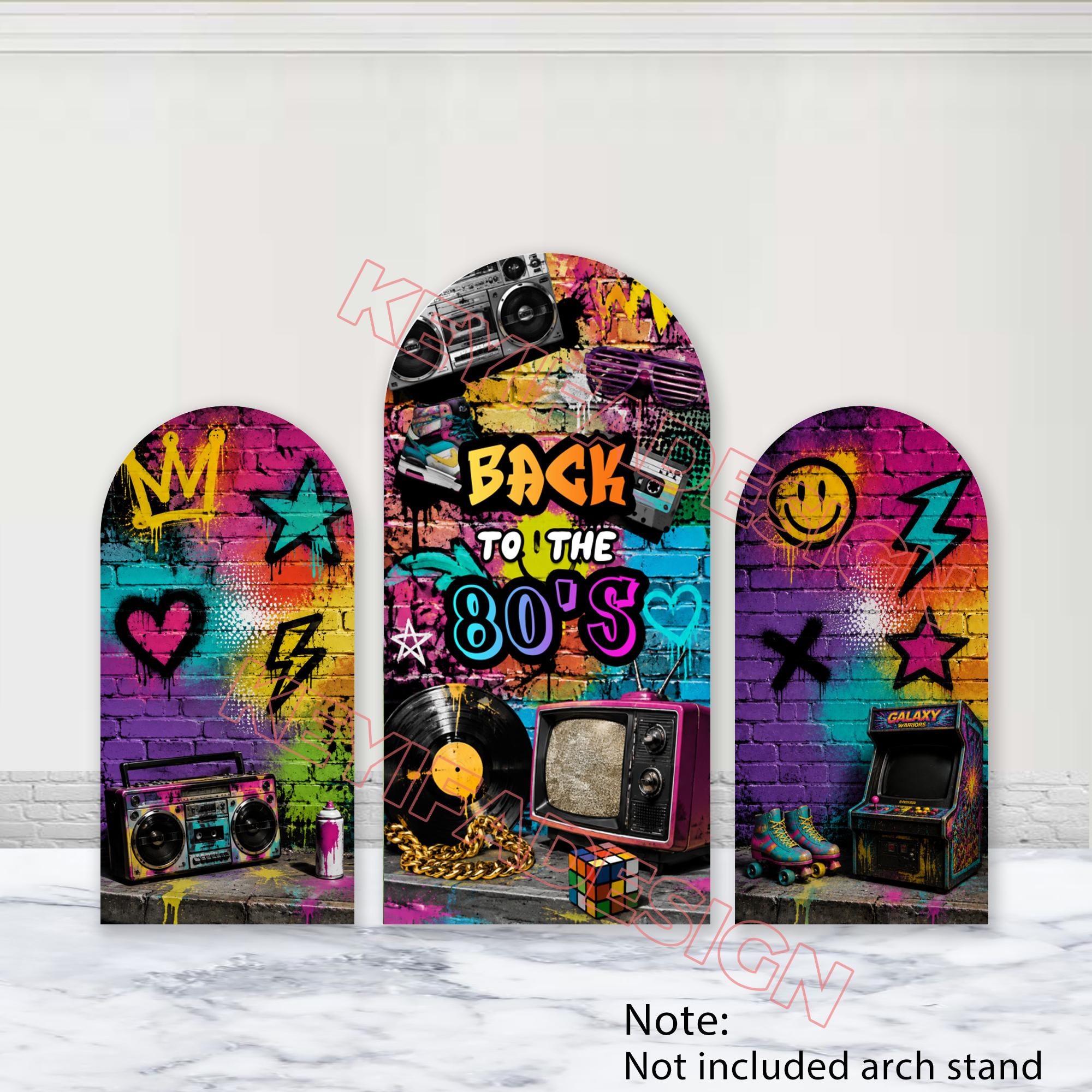 Hip Hop 90s Backdrop - Etsy