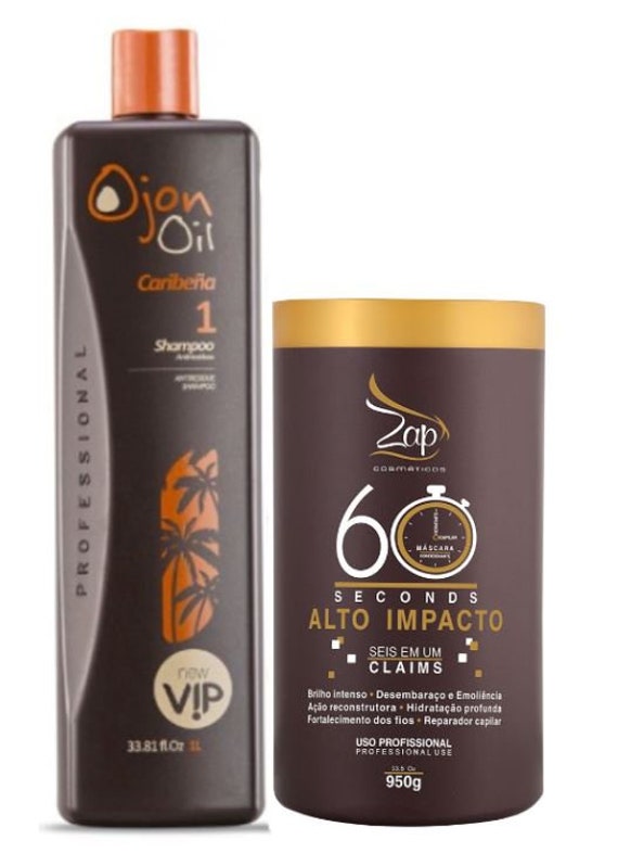 Shampoo Ojon Oil 1l Mascara 60 Second 950g Etsy
