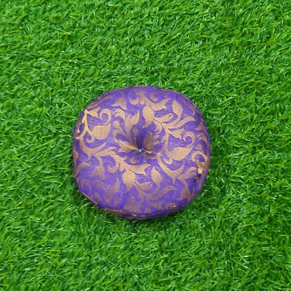 Cuscino Per Campane Tibetane In Seta - Diametro 18cm, Per Meditazione E Suono - Foto 8