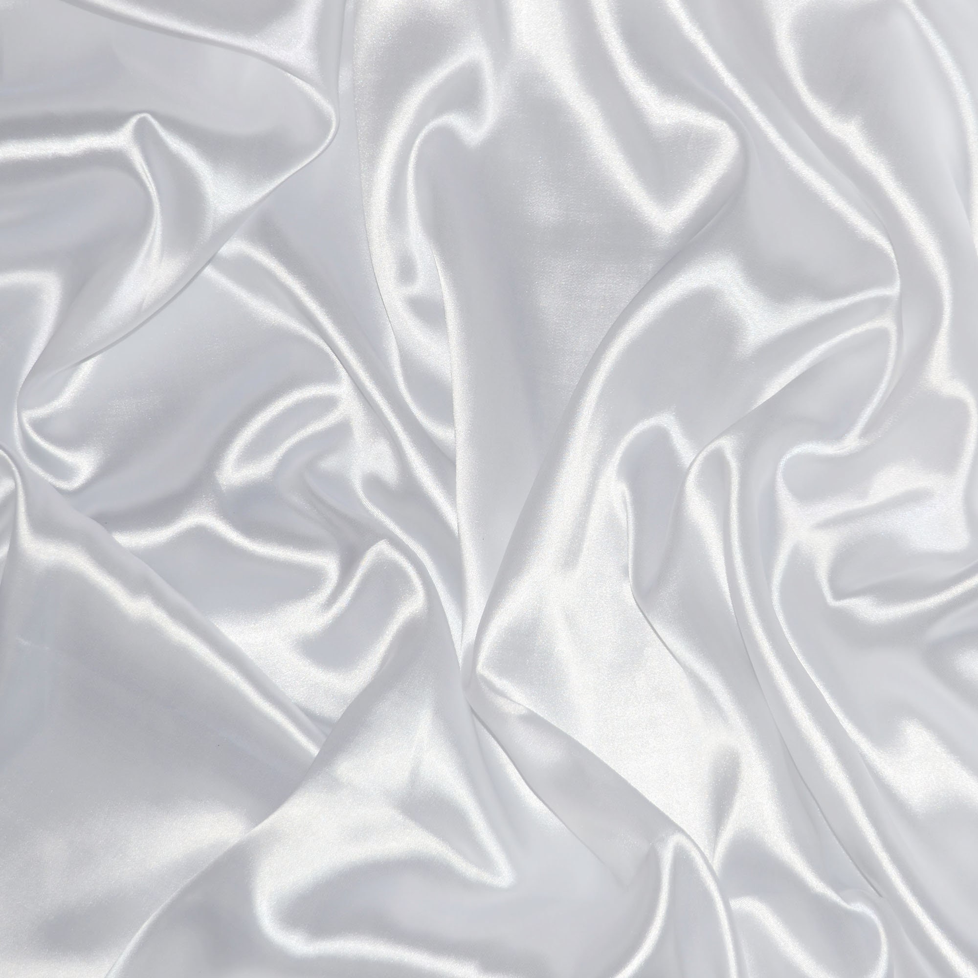 Tela satinada blanca tela satinada tela satinado corte a - Etsy España