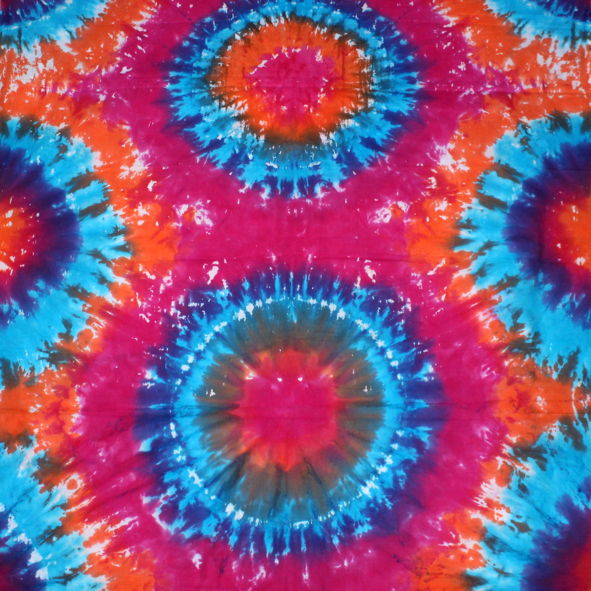 Tie Dye Fabric Indian Soft Cotton Shibori Fabric Hand Printed Etsy