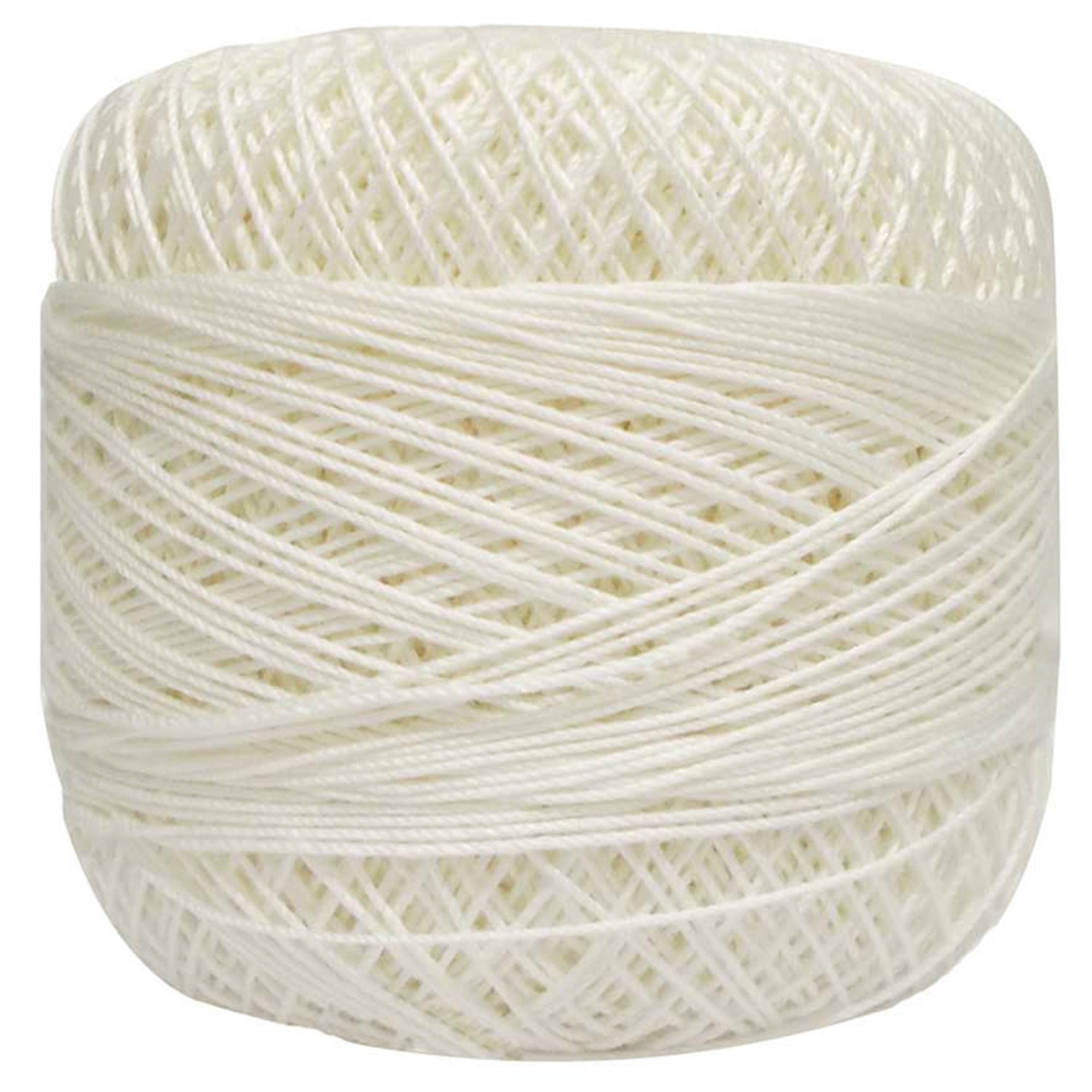 Cotton Tatting Thread, Size 20 Crochet Thread, Mercerized Embroidery