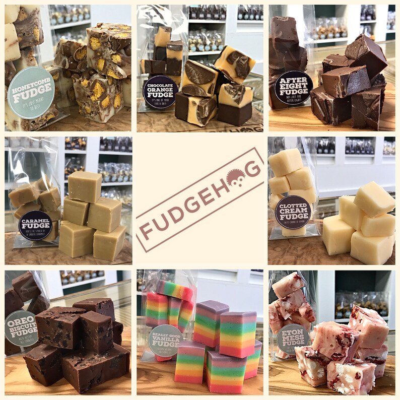 Personalised Handmade Fudge Gift Box. 3 Pack Artisan Devon Etsy