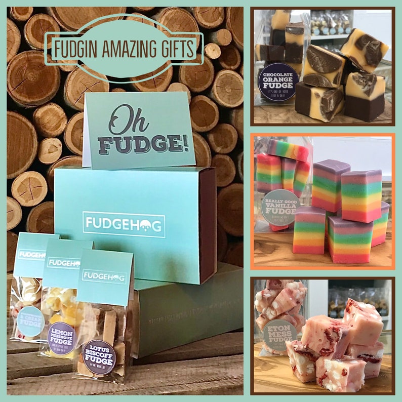Personalised Handmade Fudge Gift Box. 3 Pack Artisan Devon Etsy
