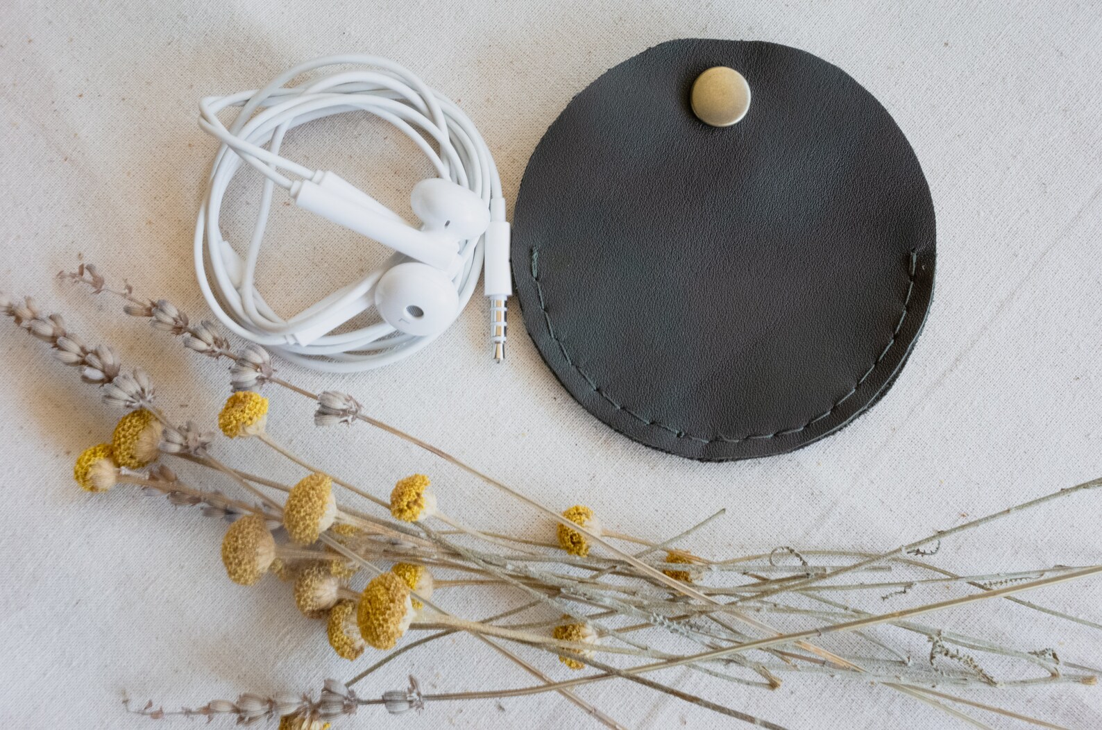 Personalized Leather Earphone Case Sony Earphone Headphone Etsy