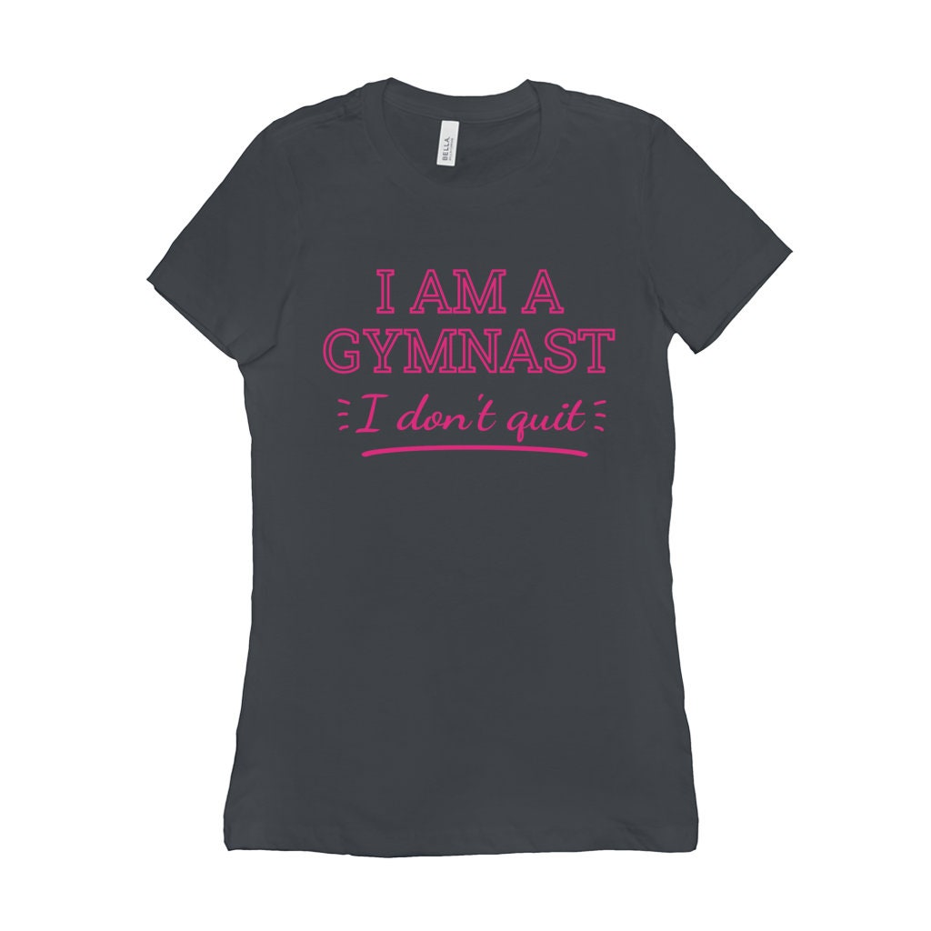 Gymnastics Shirt Don't Quit Shirt Gymnast Shirt Gift for Gymnast ...