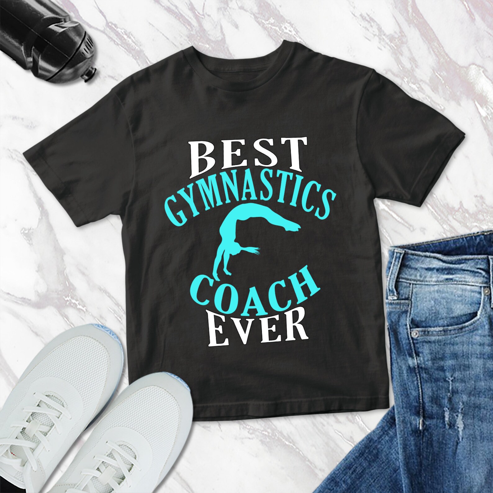 Gymnastics Shirt Best Gymnastics Coach Ever Shirt Gymnast Etsy