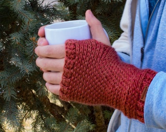 Fingerless Glove Crochet Pattern-Crochet Texting Glove-Crochet Gloves-Unisex-Mitten-Wrist Warmer CROCHET PATTERN-Beginner Intermediate