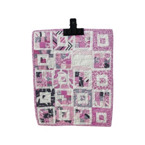 14&quot;x16&quot; 4 Piece Set of Purple Handmade Quilted Wall hangings/ Place Mat