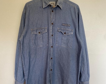 Vintage Wrangler-denimshirt