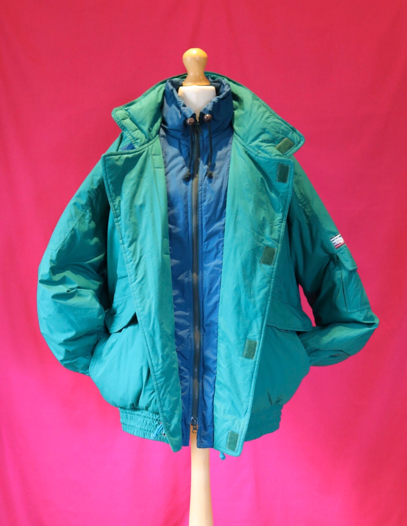 Image of 90S Vintage Puffer Jacket With Duck Down By Natur Daunen - Xl