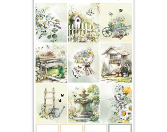 Daisy Garden | Foiled Weekly Kit | Paper Crown Planner Collab