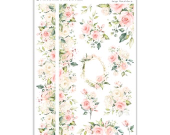 Cottagecore | Large Florals | Paper Crown Planner Collab