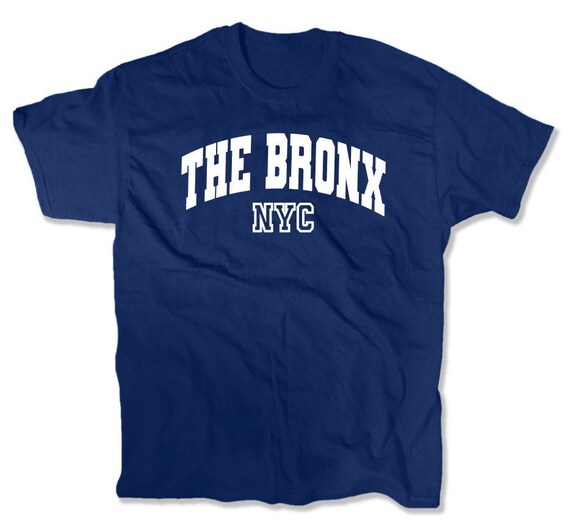 The Bronx NYC TShirt BX New York NY Tee Etsy