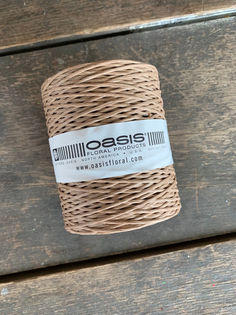673 Feet Oasis Bind Wire 26 Gauge Paper Covered Natural Etsy