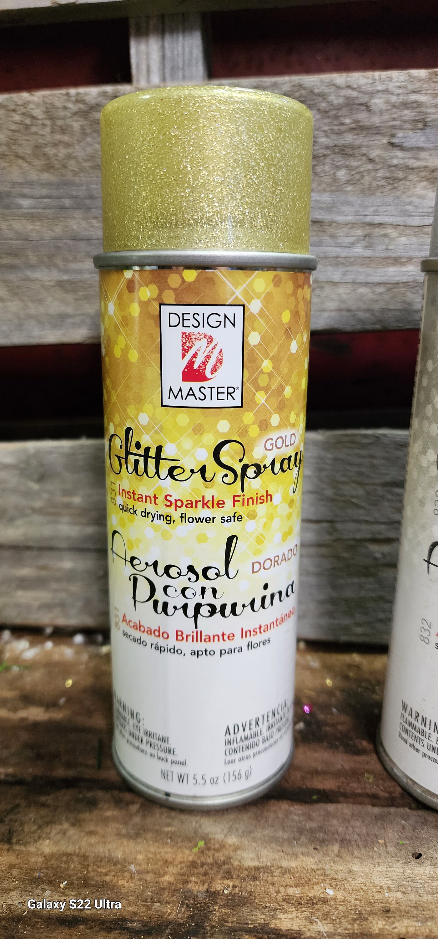 Design Master 832 Glitter Silver Spray, 156 g (Pack of 1) 