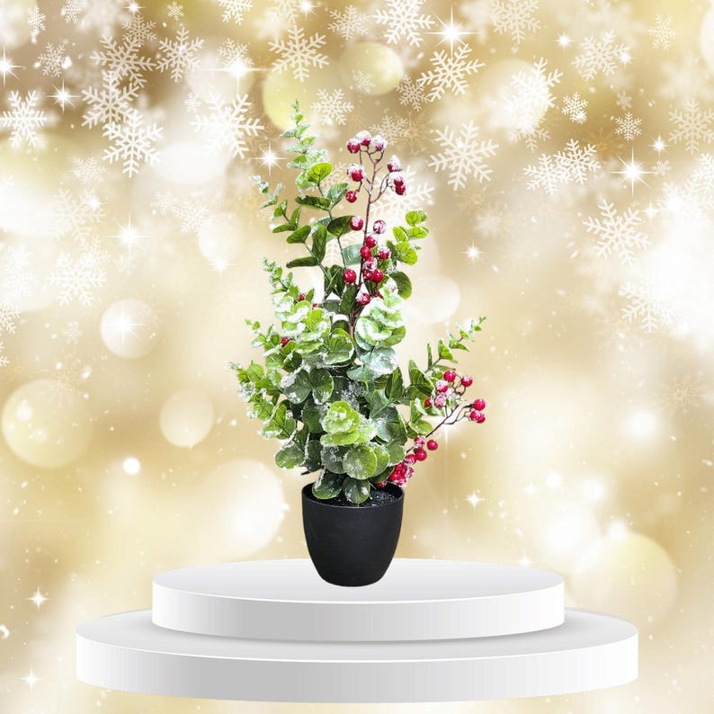 16 Artificial Christmas Tree Holiday Floral Decor Senior Living