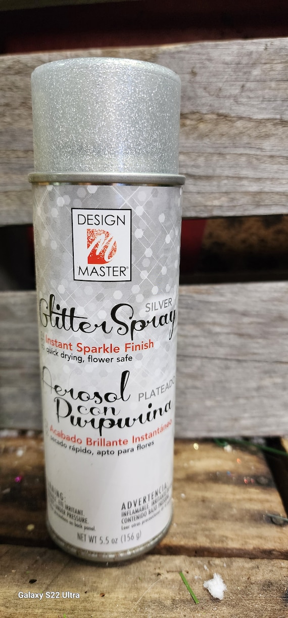 Design Master Glitter Spray Silver