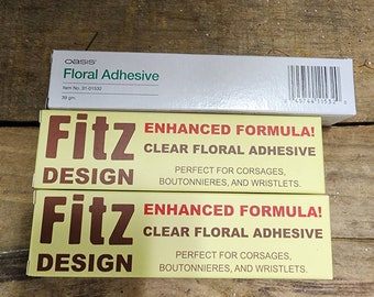 39 gm. Floral Adhesive 3 pack- Oasis and Fitz Florist Supplies Tools Glue Set of 3