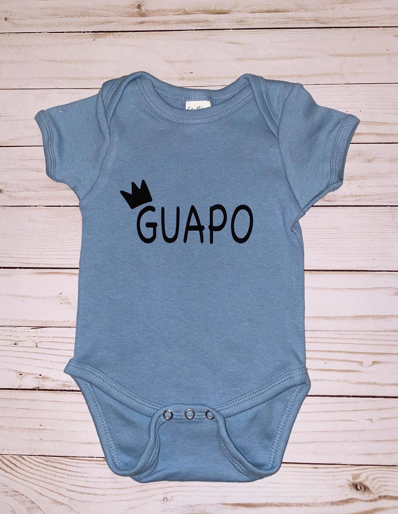 Guapo Guapo Onesie Spanish Onesie Cute Latin Baby Onesie Etsy