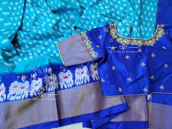 Snusha – Ikkat Silk Saree – Samprada Fashions