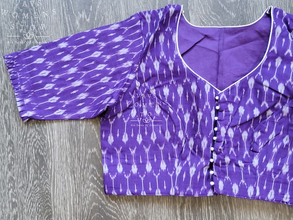 Ikkat blouse store