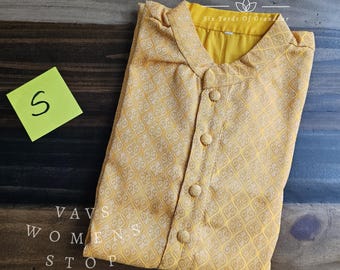 Men's Ethnic Wear kurta! Size SMALL S(36) ! Ready to ship from Prosper, Texas! VAVS Womens Stop!