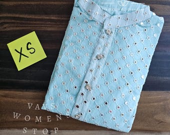 Men's Ethnic Wear Kurta! Size XS 34! Ready to ship from Prosper, Texas! VAVS Womens Stop!