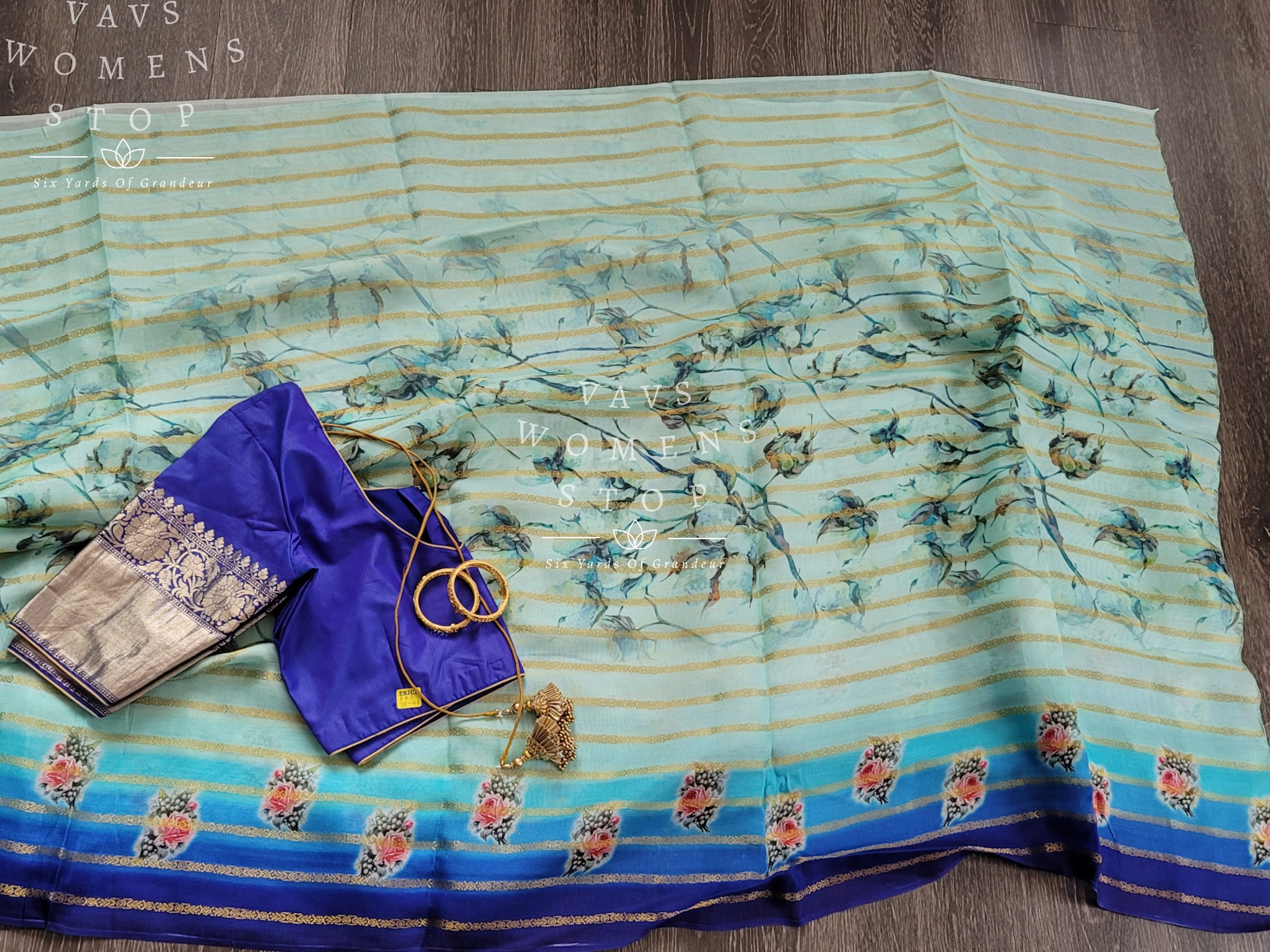 Unique Designer Trendy Floral Jute Silk Premium Quality Saree Etsy