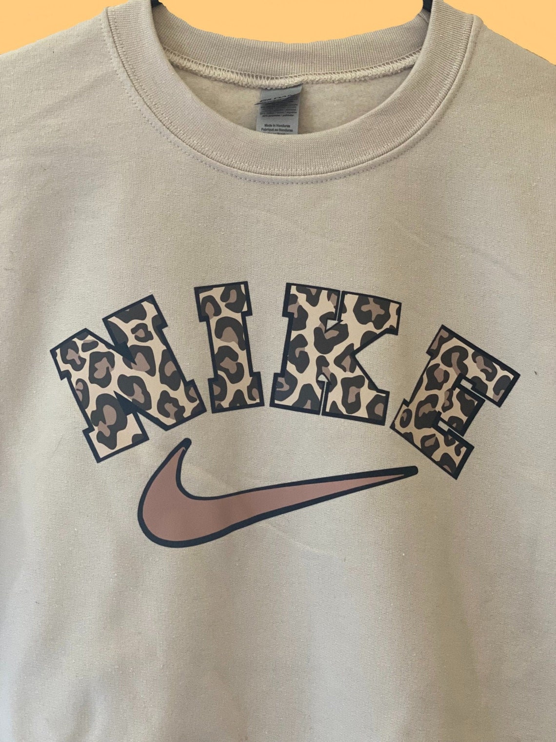 cheetah print nike outfit