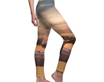Women/'s Cut /& Sew Casual Leggings Bear Gear Leo