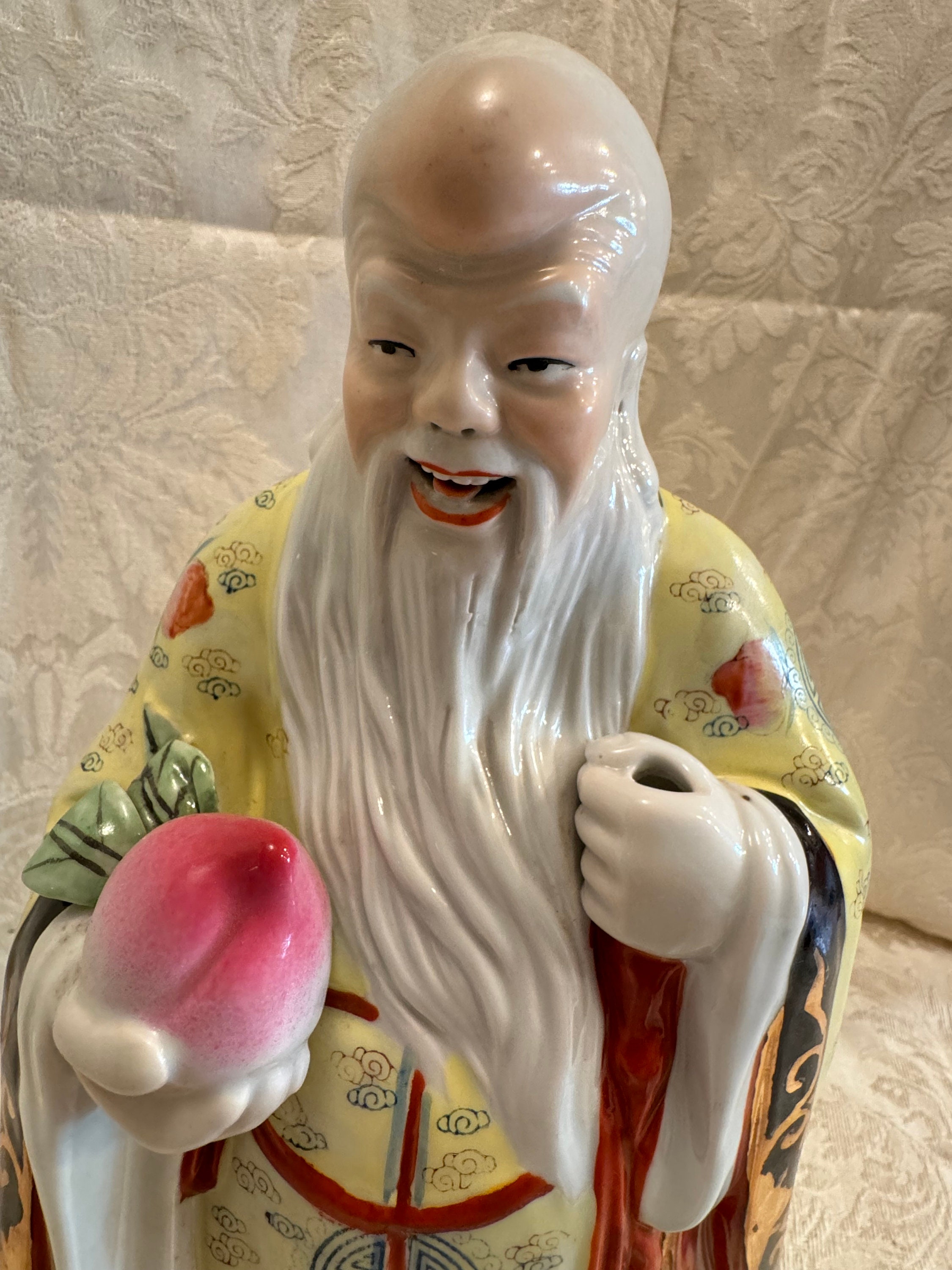 【abc18】手彫帽頂　天然石　極細工　在銘　置物　中国美術品 ◇御泓軒◇『清朝時代 竹彫 よしな 鳳尊』極細工・古賞