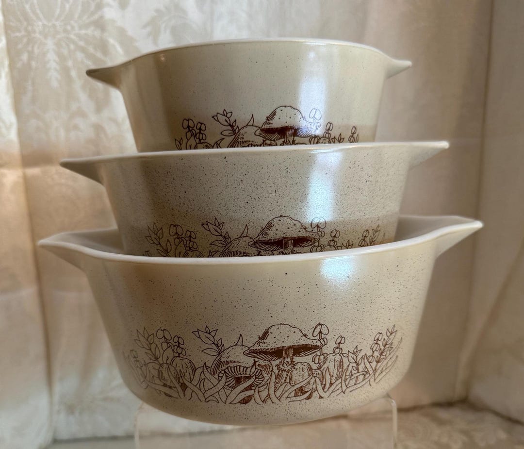 Inspiring Forest Fancies Pyrex Photos