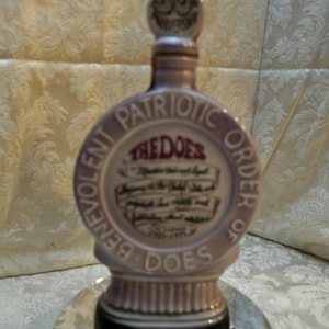 1971 VTG Jim Beam Decanter “B.P.O. The Does”