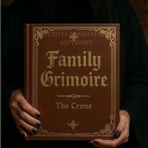 Grimoire, Book of shadows, witchcraft, Handcrafted witches spell book, Ancestral magick book, practical magic book, Book of spells, handmade