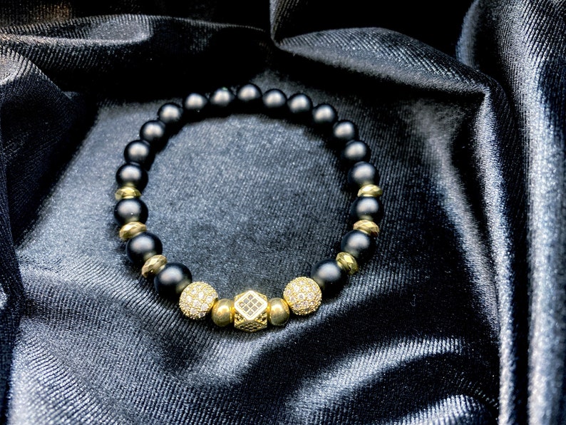 Night King Crown Beaded Bracelet Set