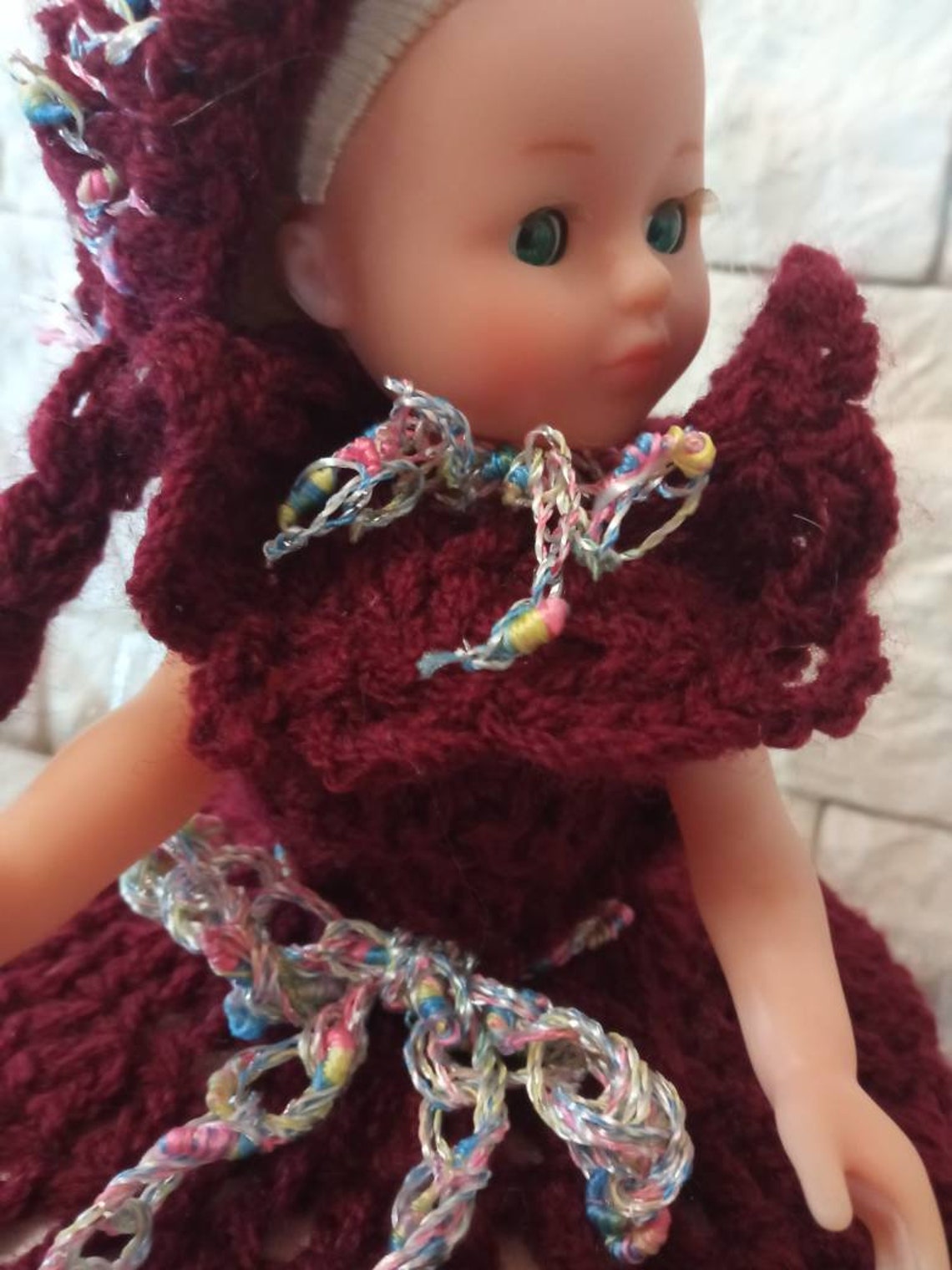 Christmas Missy Crocheted Toilet Paper Cover Doll Southern Etsy