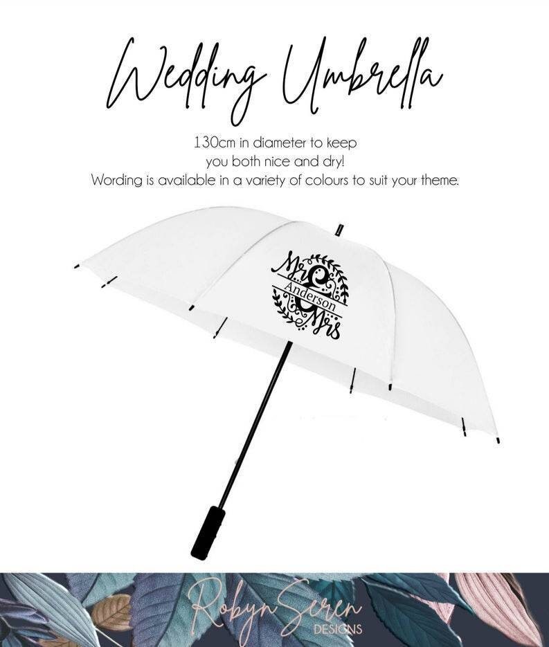 Anderson wedding sale umbrella