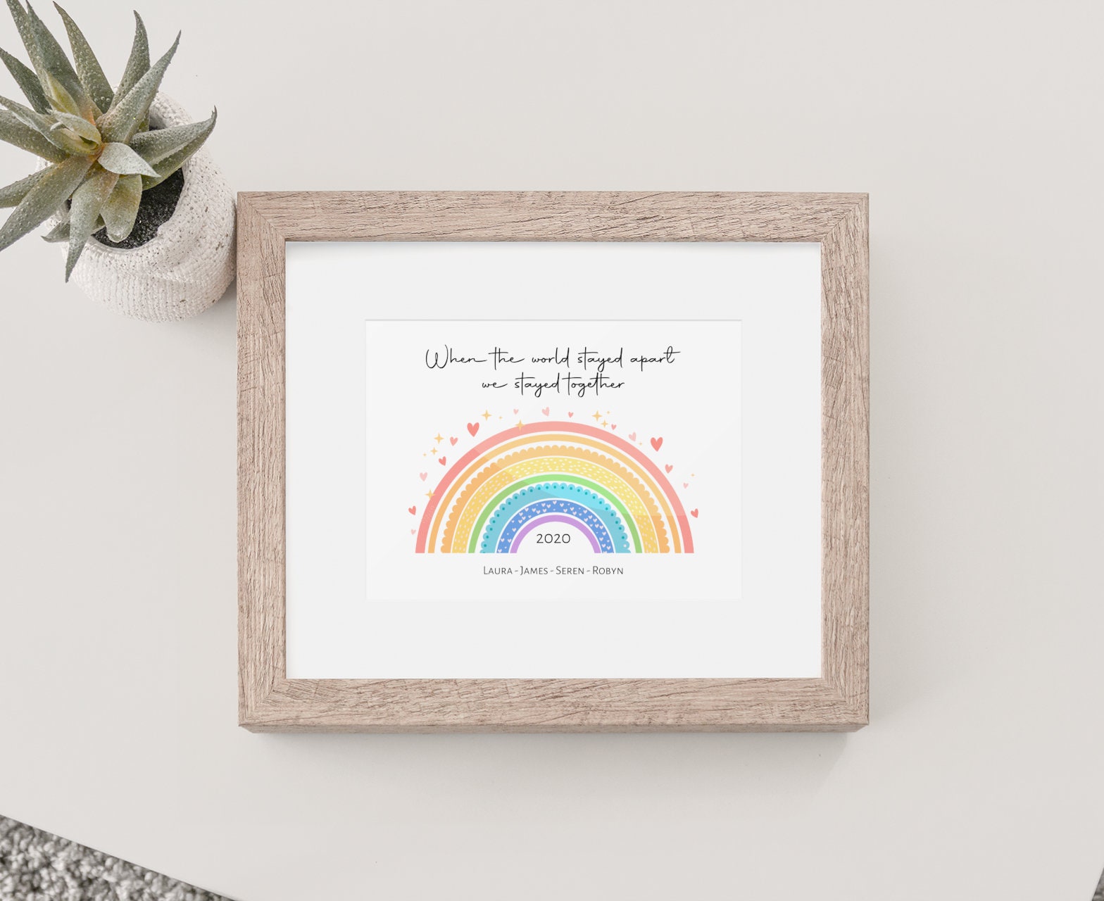 Lockdown Family Photo Print Quarantine Print Time Capsule - Etsy UK