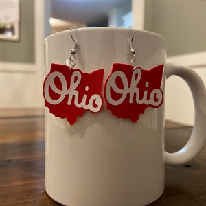 Ohio State Earrings