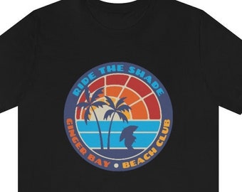 Ginger Bay Beach Club Tee / Funny Shirt For Gingers / Tshirt for Red Hair / Cute Summer Shirt / Redhead Shirt / Ginger Gift