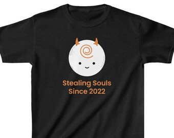 Ginger Kids Stealing Souls Tee - Custom Year | Funny Shirt For Gingers | Kids Gift | Cute Ginger Shirt | Cute Redhead | Ginger Child Gift |