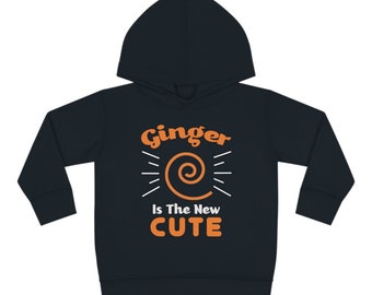 Ginger is the New Cute | Funny Hoodie For Kids | Kids Gift | Cute Red Hair Gift | Cute Redhead | Ginger Child